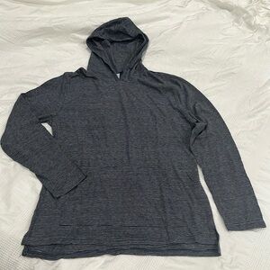 Alternative striped hoodie